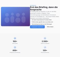 Bild, Text und Kennzahlen