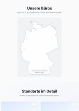 Standorte mit Karten und Details