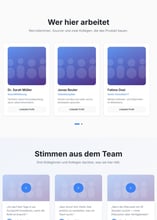 Team mit Stimmen