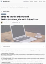 Blog-Beitrag